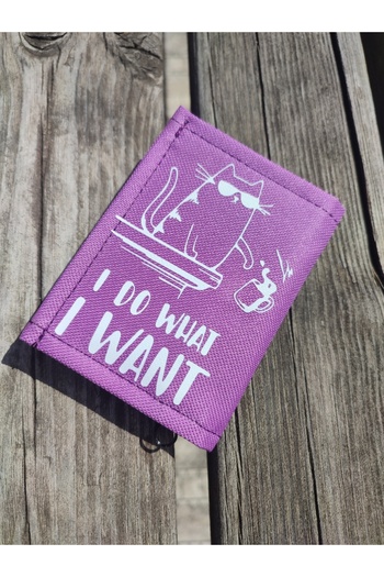 JANJAN Sports Wallet, Unisex Wallet with Velcro, Zipper, Keychain, Coin Compartment, Fabric Wallet