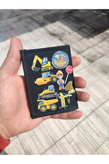 JANJAN Sports Wallet, Unisex Wallet with Velcro, Zipper, Keychain, Coin Compartment, Fabric Wallet
