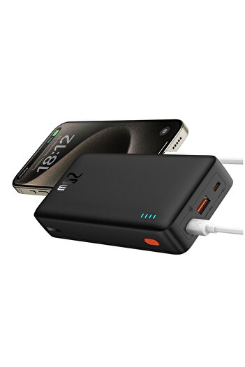 Baseus Os-Airpow 20000mAh 20W Fast Charging Power Bank - Black