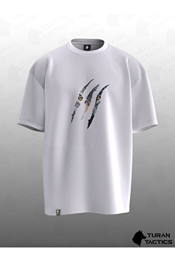 TURAN TACTICS ΜΠΛΟΥΖΑ OVERSIZE UNISEX ΣΧΕΔΙΑΣΜΟΥ CLAW WOLF