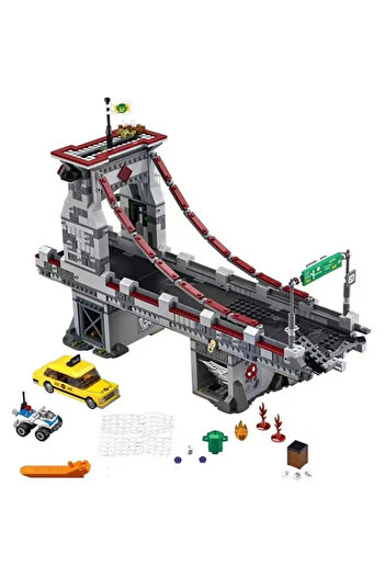 Choice 1092pcs with figure The Classic TV Series Ultimate Bridge Battle 76057 Building Blocks Mobile Car M