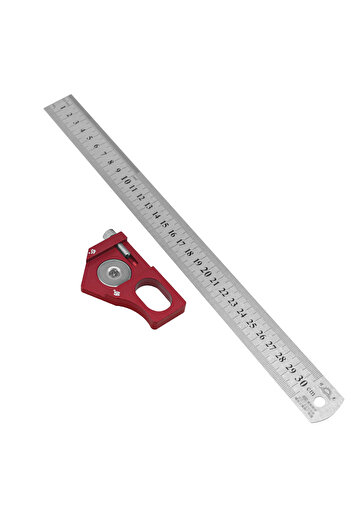 Choice Type-A Adjustable Steel Ruler Positioning Block Combination Square Angle Marking Gauge Line Scriber