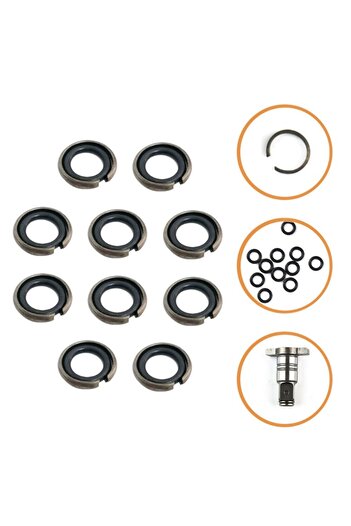 Choice 30pcs 30pcs Impact Wrench Socket Snap Retainer Rings Replacement Retaining Ring Clip with O-Ring