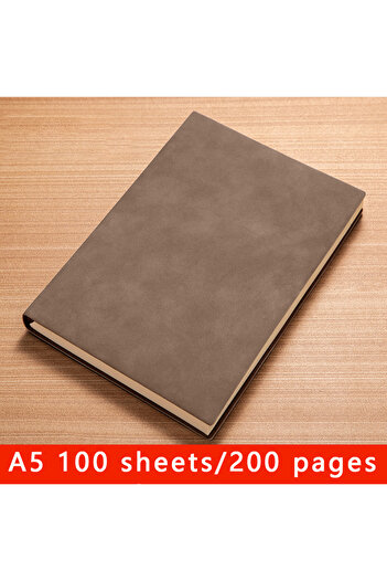 Choice A5 Chocolate A5 multi-color large popular retro sheepskin large business office notebook, postgradua