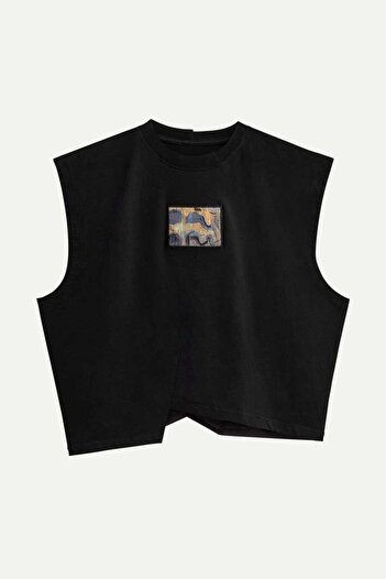 KAFT Γυναικείο Crop Top - Μοντέλο Igami Tar