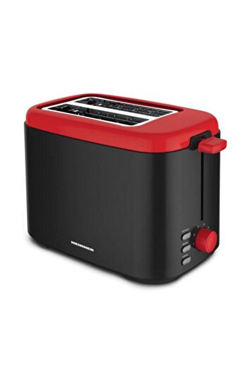 Heinner Heinner HTP-800BKR Toaster, 1000 W, 2 slices (Black/Red)