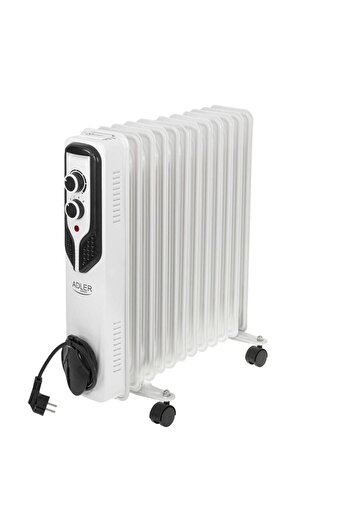 adler Calorifer electric cu ulei Adler AD7817, 2500 W, 11 elementi (Alb)