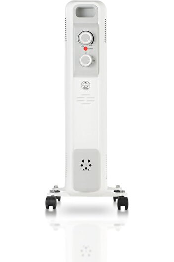 ALSAIF Electric Oil Heater 2500W 11 Ribs with Heat Settings, Power Indicator and Adjustable Heat Control Mo