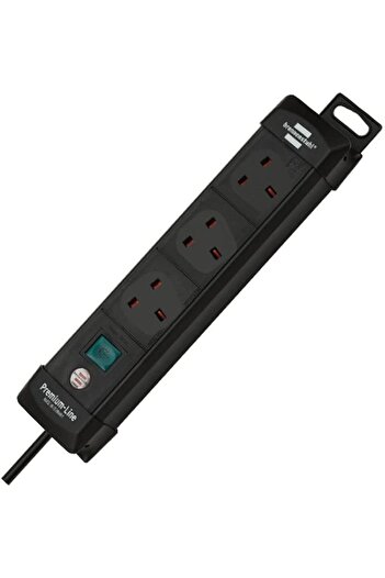 Brennenstuhl Extension Cord 5meter 3 sockets, Germany