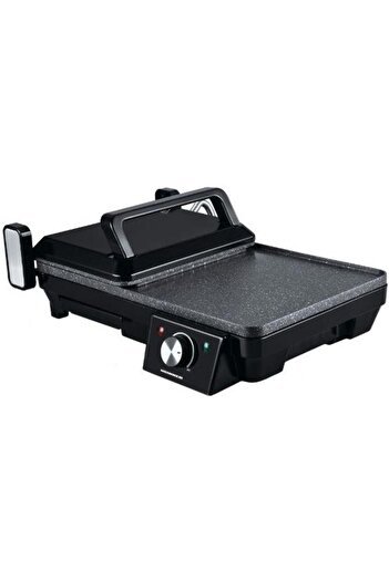 Heinner Gratar electric Heinner HEG-F20002P, 2000W, Temperatura reglabila, Invelis marmura anti-adeziv