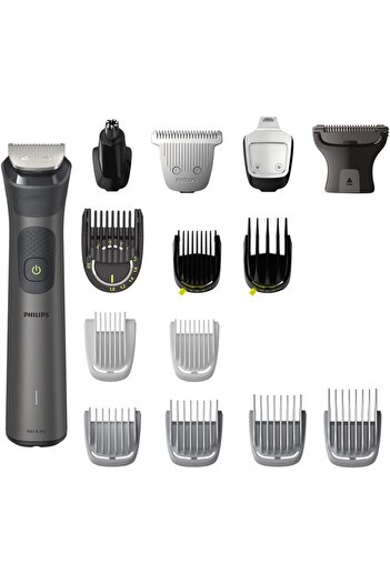 Philips PHILIPS All-in-One 7000 MG7940/15: 15 în 1, cap + pereche + corp, lame auto-tăietoare, 120 min