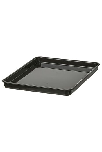 IKEA KUGGIS Lid, black, 13 x 18 cm