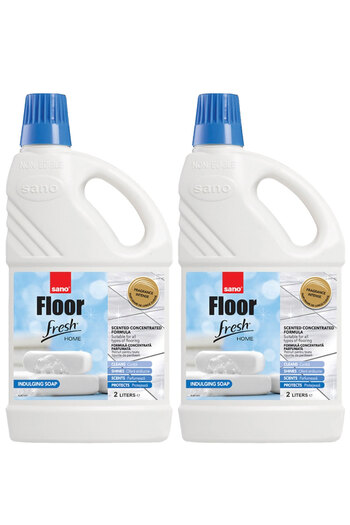 Sano Soluție de curățat floor fresh, 2l x 2 buc.