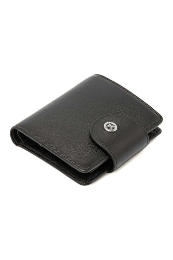 Tergan S1Cb00005674-A85 Leather Women's Wallet - Black