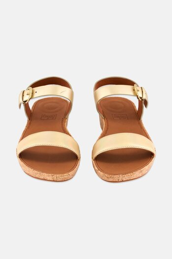 Fitflop Women Bon 2 Adjustable Buckle Sandals, Gold