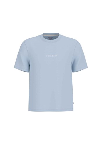 Guess Ανδρικό μπλουζάκι GJ SS Slim Logo - Ανοιχτό μπλε