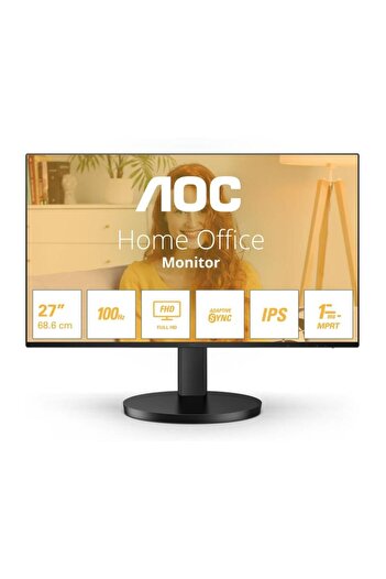 Aoc Monitor IPS LED AOC 27" 27B3HA2, FULL HD (1920x1080), VGA, HDMI, Boxe, 100 Hz, 1 ms (Negru)