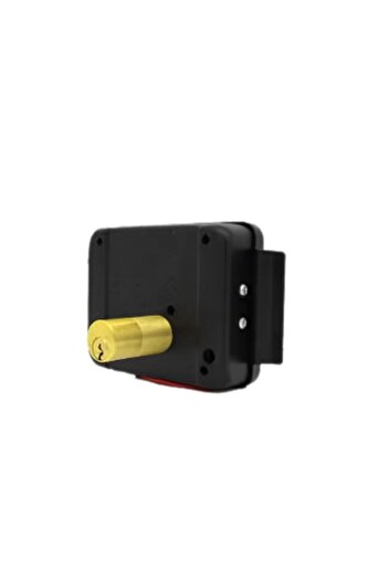 Huzur Elektrik Netelsan Elektrikli Kapı Otomatiği Butonlu Barelli 50 MM Black
