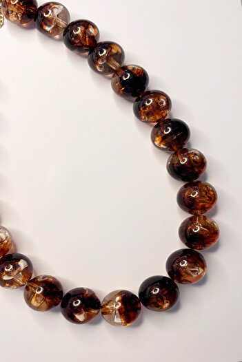 New Obsessions Women's Necklace with Big Beads - 20mm Beads