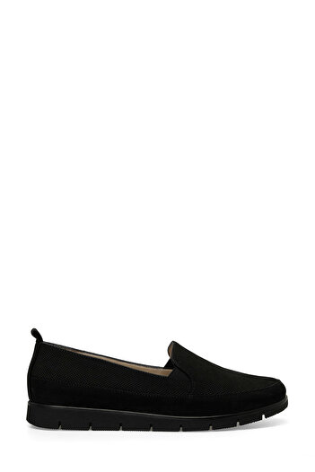 İnci INCI ZENOW 4FX Black Women's Flat Shoes