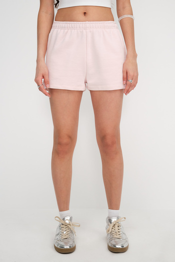 Addax Pocketed and Elastic Waist Shorts Ş1010-N12