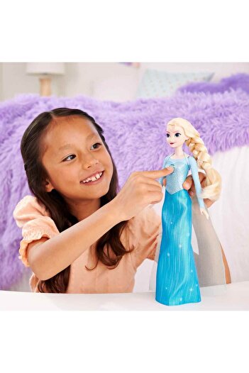 Disney Frozen Disney Karlar Ülkesi Şarkı Söyleyen Elsa Bebek JDX52