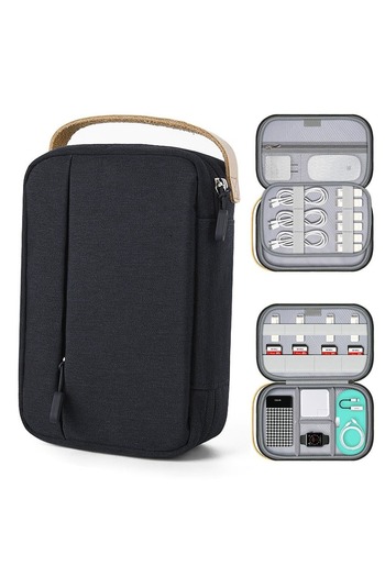 Denx Convenient Organizer Bag Handbag for Personal Accessories for Everyday Use and Travel