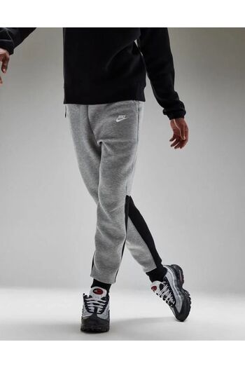 Nike Tech Fleece Jogger Gri-Siyah Erkek Eşofman Altı (Slim-Fit)