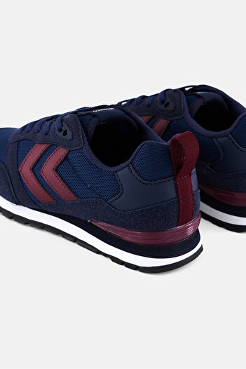 hummel Kids Boy Monaco 86 Lace up Sports Shoes, Navy Blue