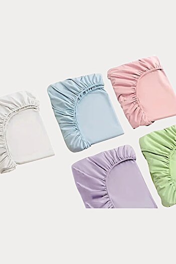 MixCotton Home Latex Cotton Bed Sheet (Sheet Only)