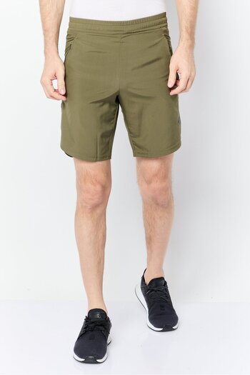 adidas Men Sportswear Fit 9 Inseam Running Shorts, Olive