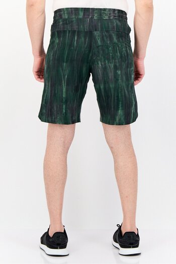adidas Men Sportswear Fit 5 Inseam Outdoor Shorts, Green