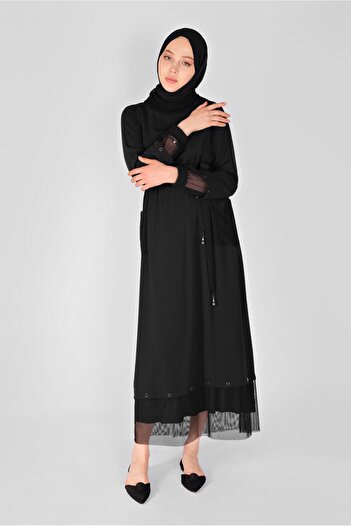Alvina Mesh Detailed Dress 41429