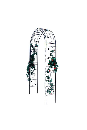 08 artvin gazozu Metal arch, pergola, for garden, 130x39x260 cm