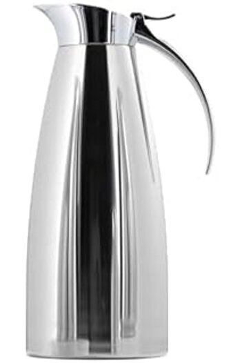 ALSAIF Coffee And Tea Vaccum Flask Steel / Leak-proof And Keeps Drinks Hot 1 Liter