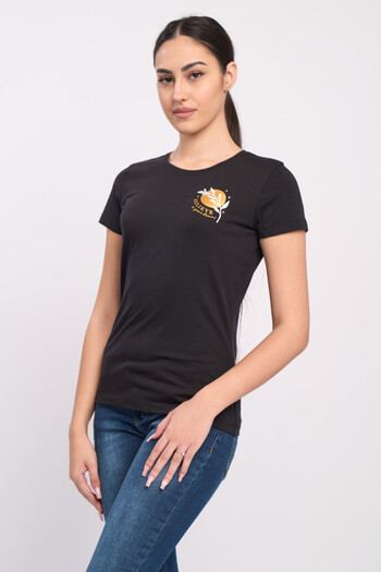 Timeout Tricou dama cu maneca scurta si imprimeu mesaj
