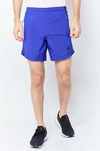 adidas Men Sportswear Fit 7 Inseam Training Shorts, Royal Blue
