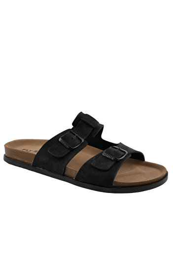XJIM Men's Black Eva Non-Slip Sole Daily Summer Anatomical Comfortable Slippers