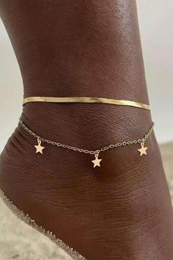New Obsessions Star Dangle Anklet