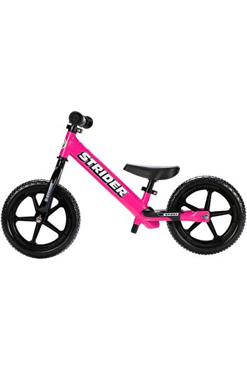 STRİDER Strider 12 Sport Balance Bike for Children, 2-5 Years, Pink