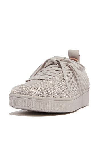 Fitflop Rally e01 multi-knit trainers - clay grey
