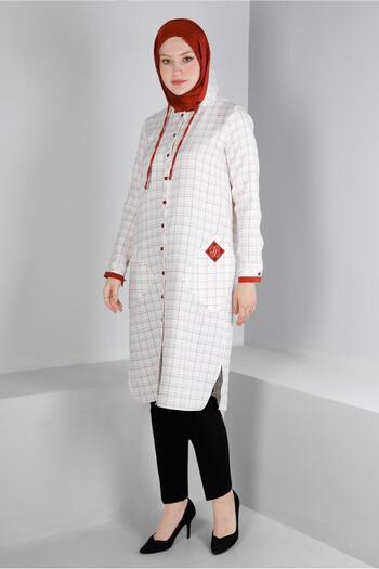 Alvina Hooded Tunic - Model 43456