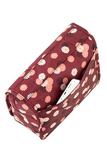HALAMODO Waterproof Cosmetic Storage Travel Hanging Bag Multicolour