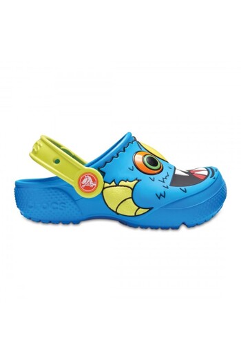 Crocs Saboti boys' fun lab clog - ocean