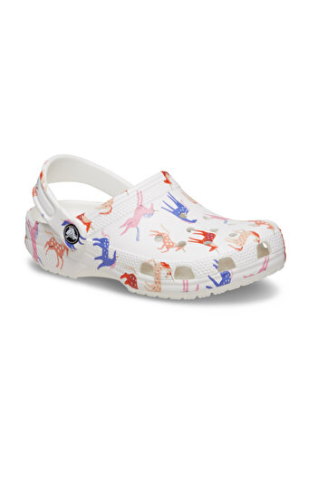 Crocs Saboti classic toddler character print clog - unicorn