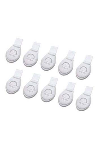 HALAMODO 10-Piece Multi-purpose Drawer Door/Cabinet/Cupboard/Toilet Baby Safety Locks
