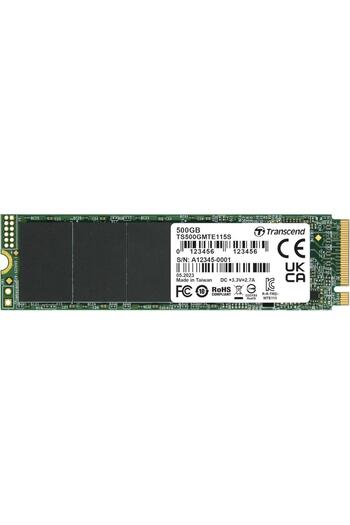 Transcend SSD Transcend MTE115S, 500GB, M.2 2280, PCIe Gen3 x4 NVMe