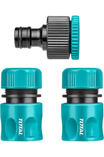 TOTAL 3Pcs Hose Quick connector Set