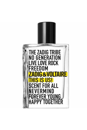 Zadig & Voltaire This Is Us! L'eau For All Unisex Eau De Toilette 50ml