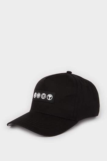 DeFacto Marvel Avengers Label Printed Woven Men's Cap - Baseball & Basketball Themed